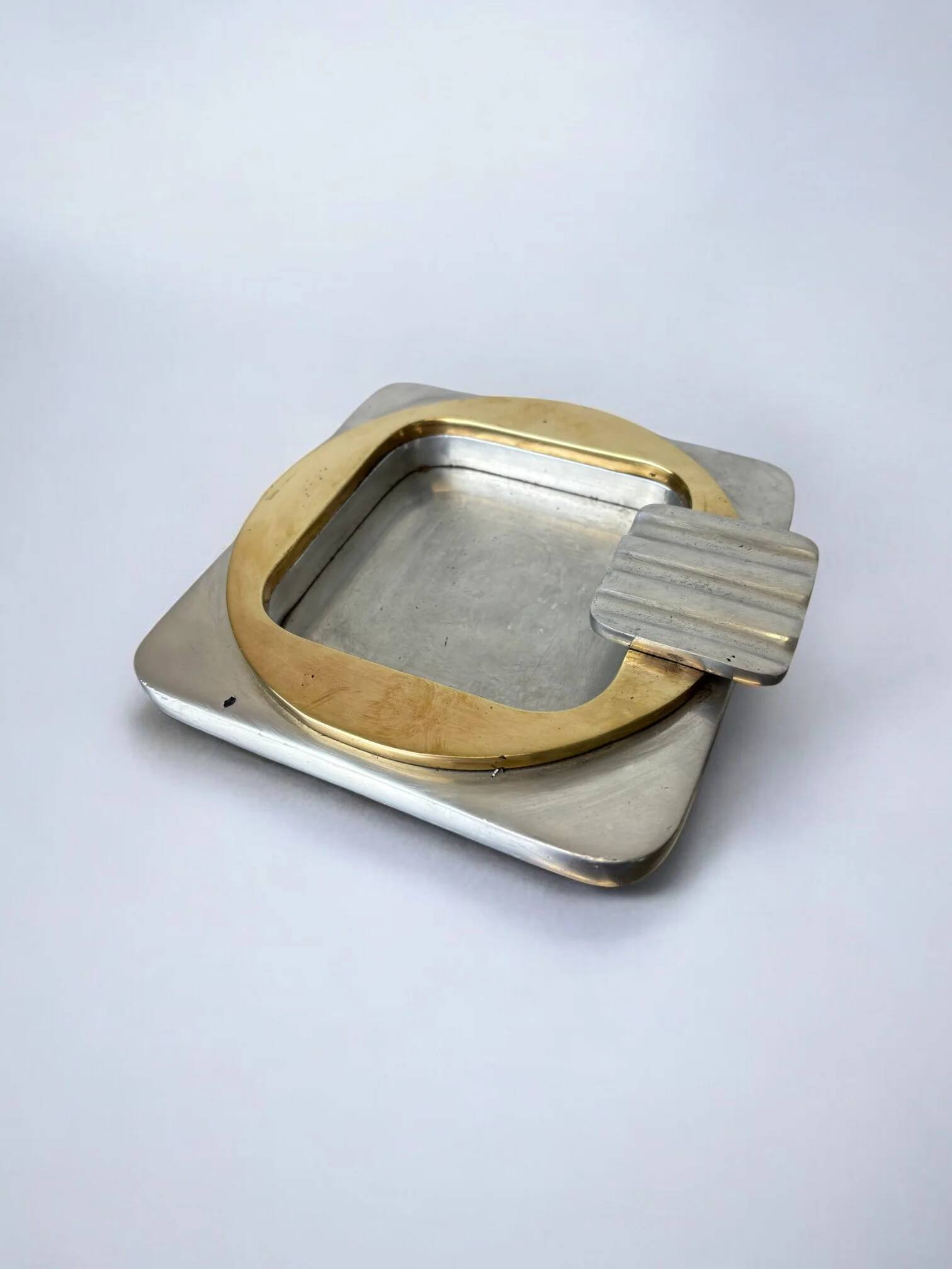 Cendrier sculptural brutaliste par Leopold, Espagne, années 1970