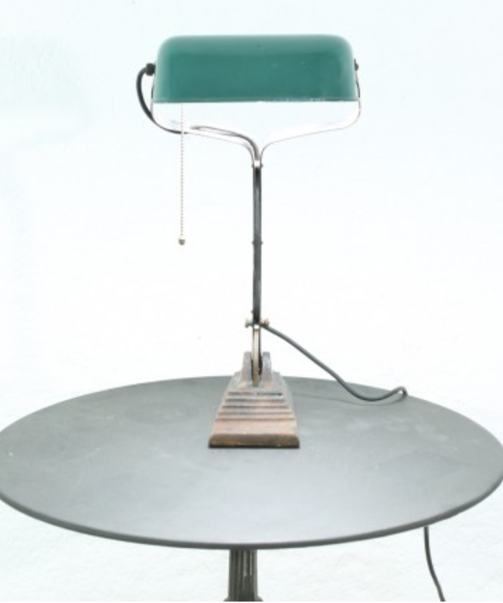 Office lamp art deco bauhaus circa 1930