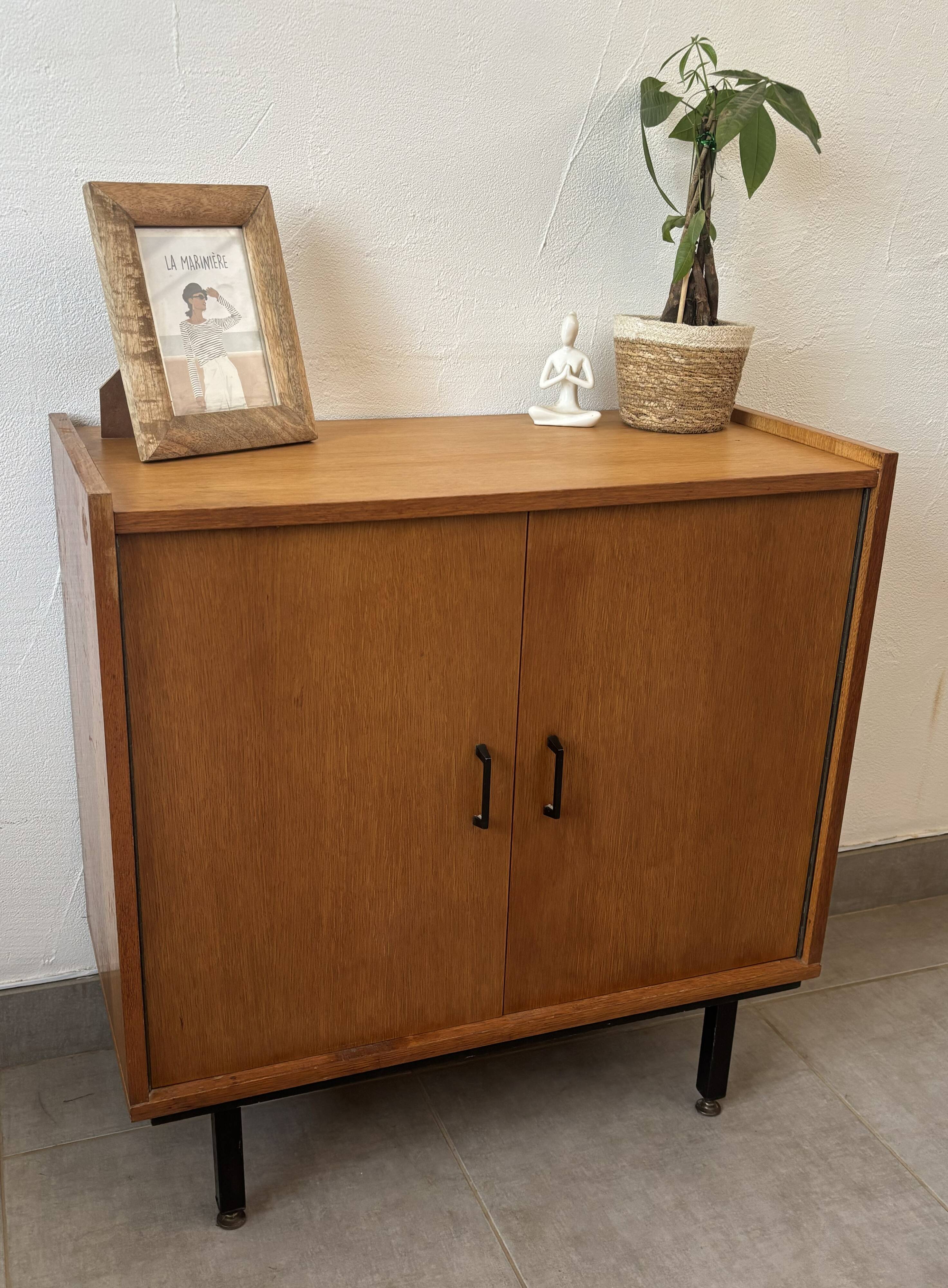 Buffet vintage en chêne, années 60