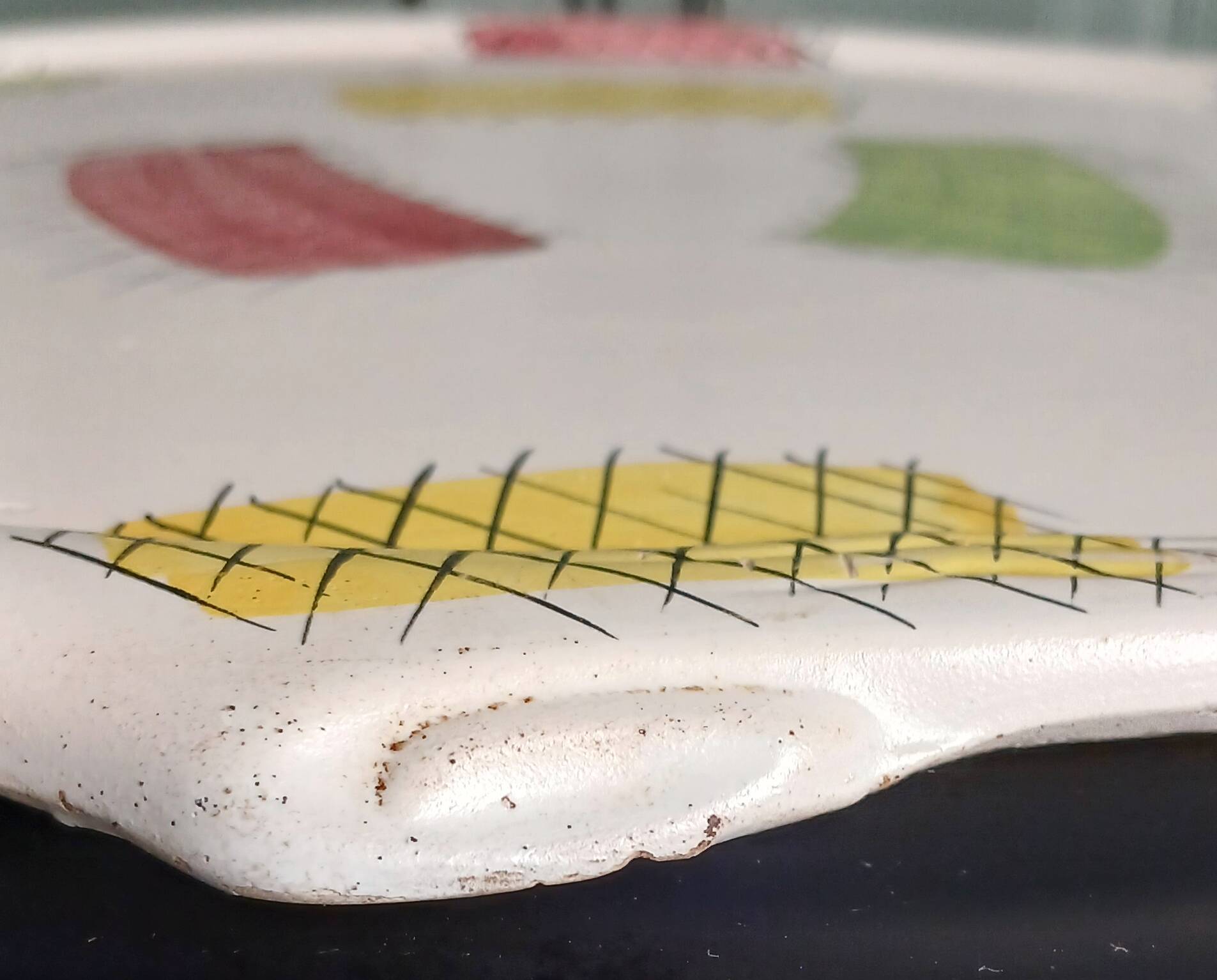 Ceramic plate Poët-Laval 50s