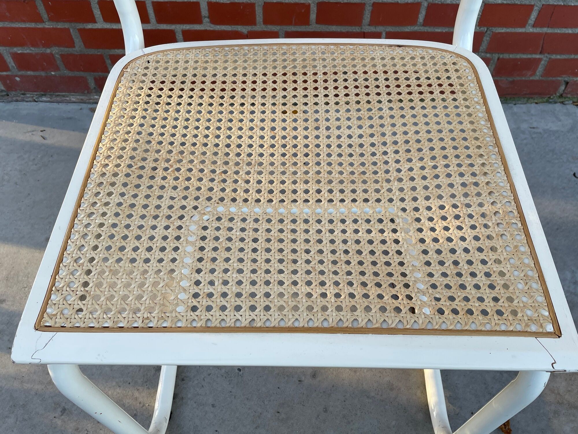 Suite of 4 chairs Cesca by Marcel Breuer made in Italy
