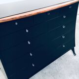 Postmodern Chest of Drawers by Umberto Asnago for Giorgetti, Italy, 1980s