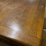 Solid wood table