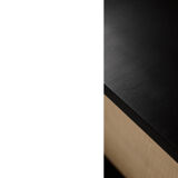 Mid-Century Elegant Black and Maple Scandinavian Vintage Sideboard, 1960s