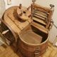 Essoreuse laveuse en bois époque 1900 Prima