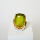 Sommerso vase by Flavio Poli for Seguso around 1960