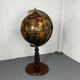 Large vintage Italian classical globe bar cabinet, 1970s