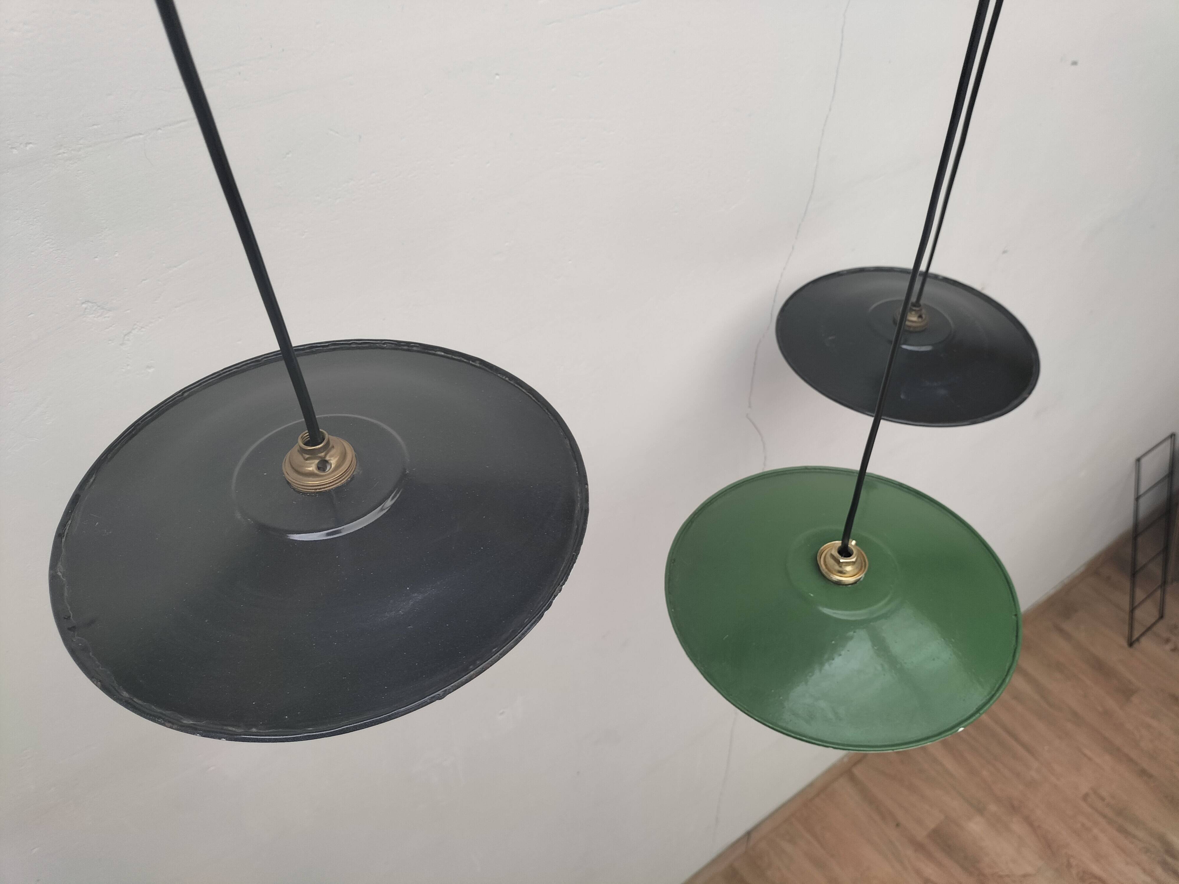Suspensions tôle émaillée