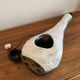 Asymmetrical ceramic lamp Vallauris France 1950, signed, unique