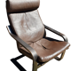 Fauteuil lounge poäng vintage ikéa 1999 cuir
