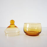 Empoli orange blown glass candy