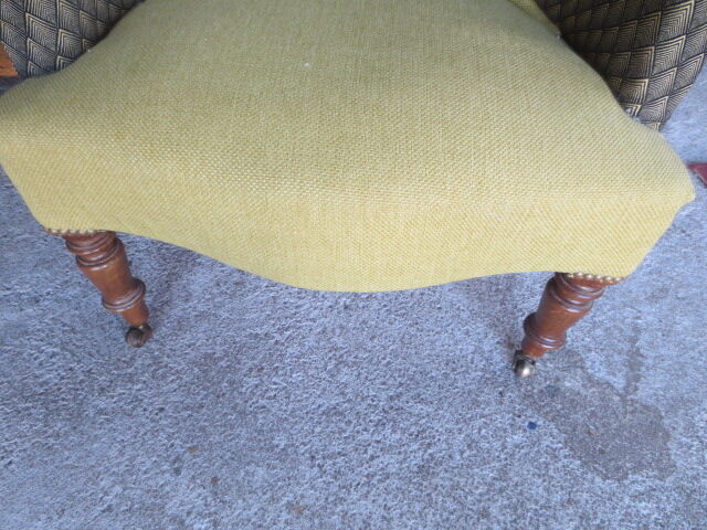 Paire de fauteuils style Napoléon III revisité