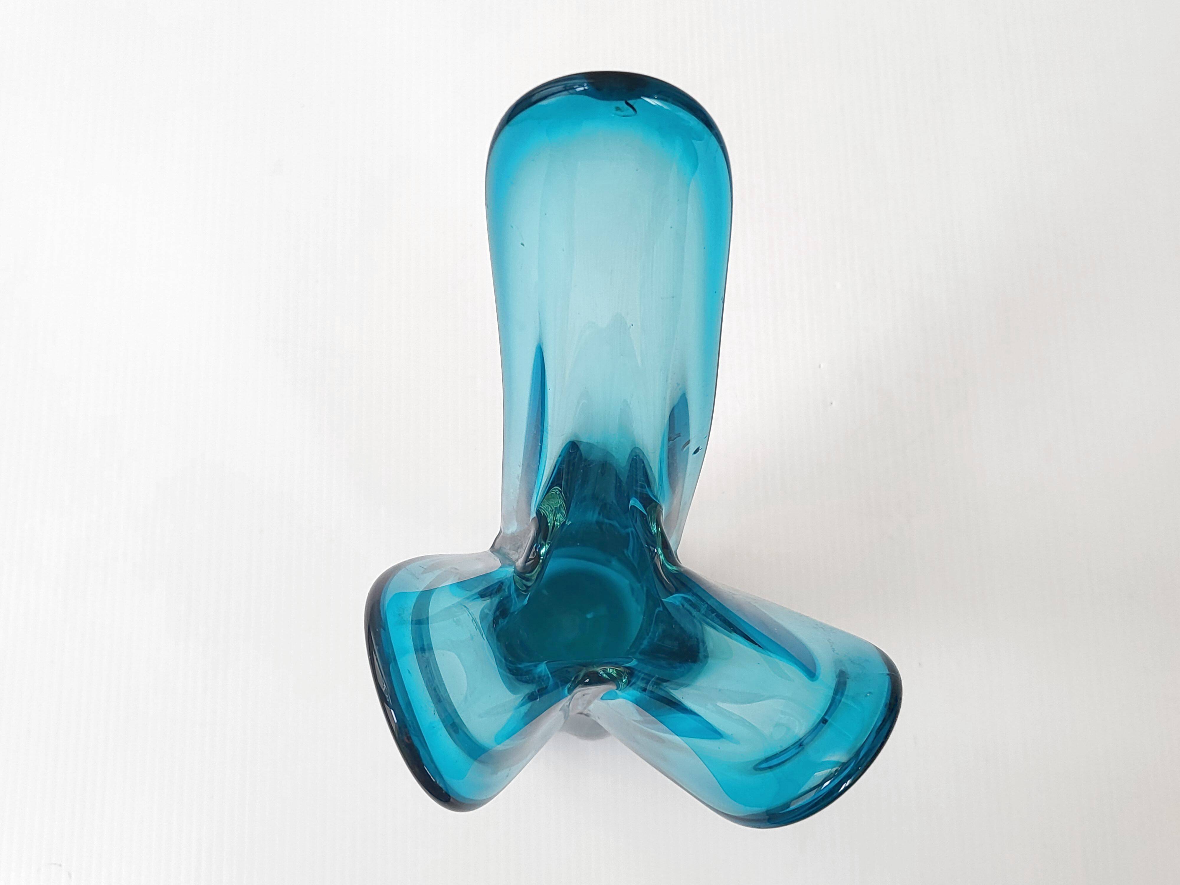 Vintage Murano glass vase 1960