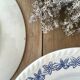5 assiettes creuses vintage "chevaux"
