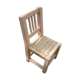 Pink braided seating chair