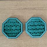 Pair of Digoin trivets