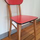 Chaise bois et formica