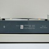 Typewriter erika 40 blue and white 70s made in germany