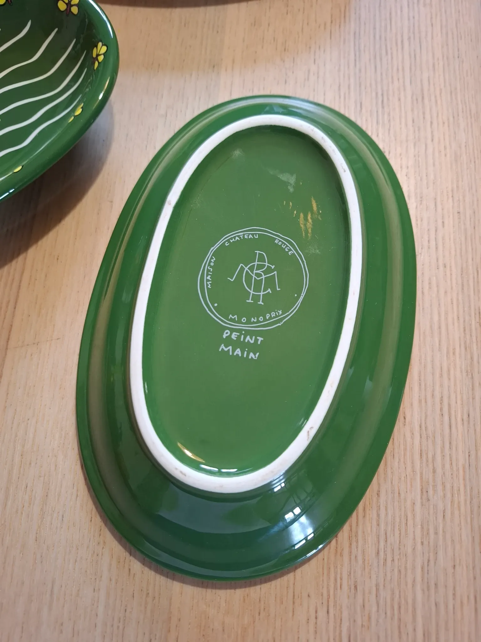 3 dishes Château Maison Rouge Monoprix