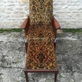 Fauteuil Morris repose pieds rétractable