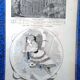 A drawing illustration from period magazine chronique parisienne 1885