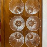 6 Cristal D'arqués wine glasses