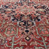 Tapis Persan Heriz Ancien Vers 1900/1910
