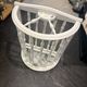 Umbrella stand / Half-moon fishing rod holder with baluster columns