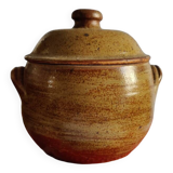 Old stoneware soup tureen