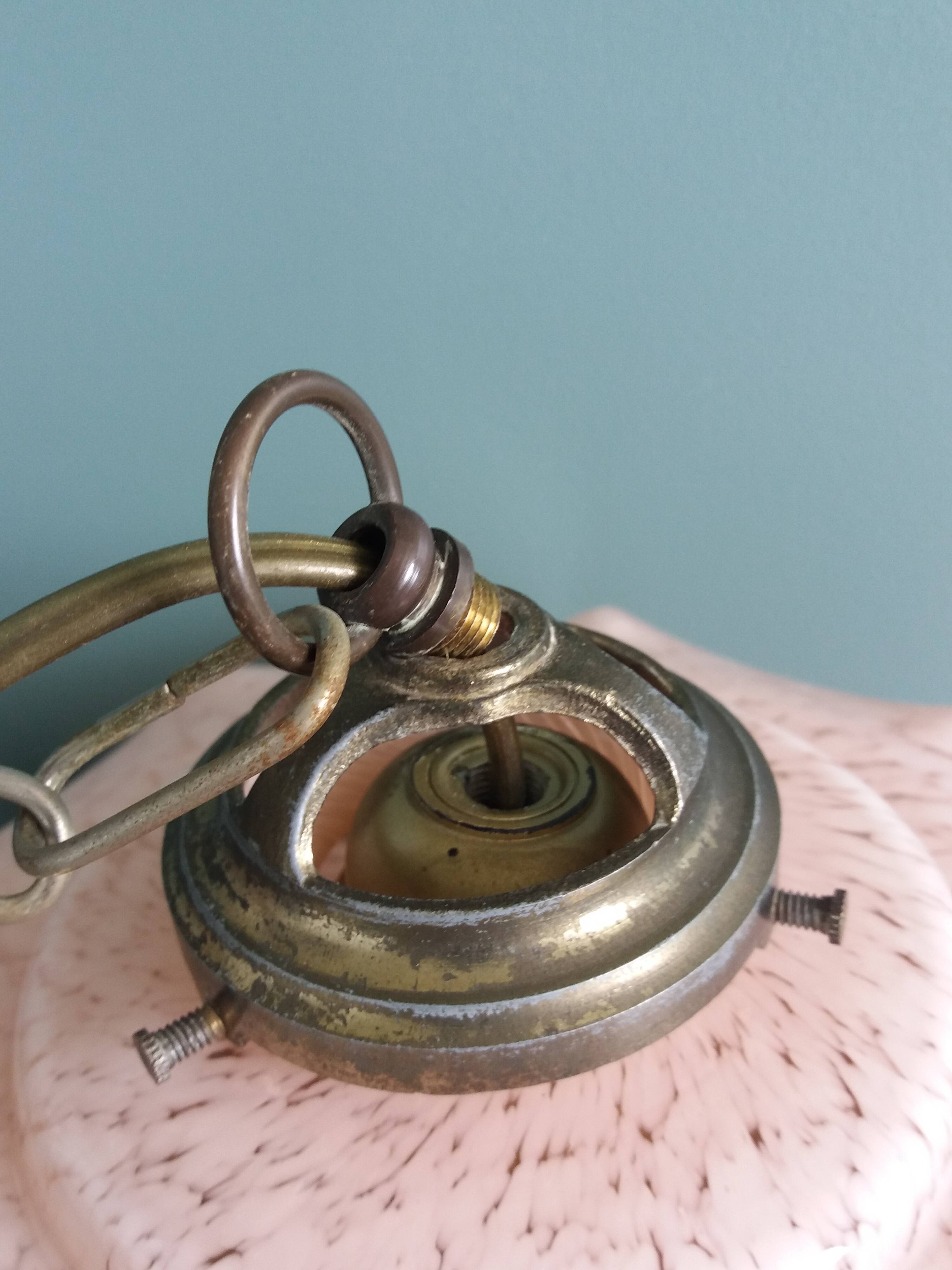 Clichy glass lampshade pendant light