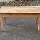 Renovated farmhouse table in solid oak from the 18th century with drawer, 150cm.