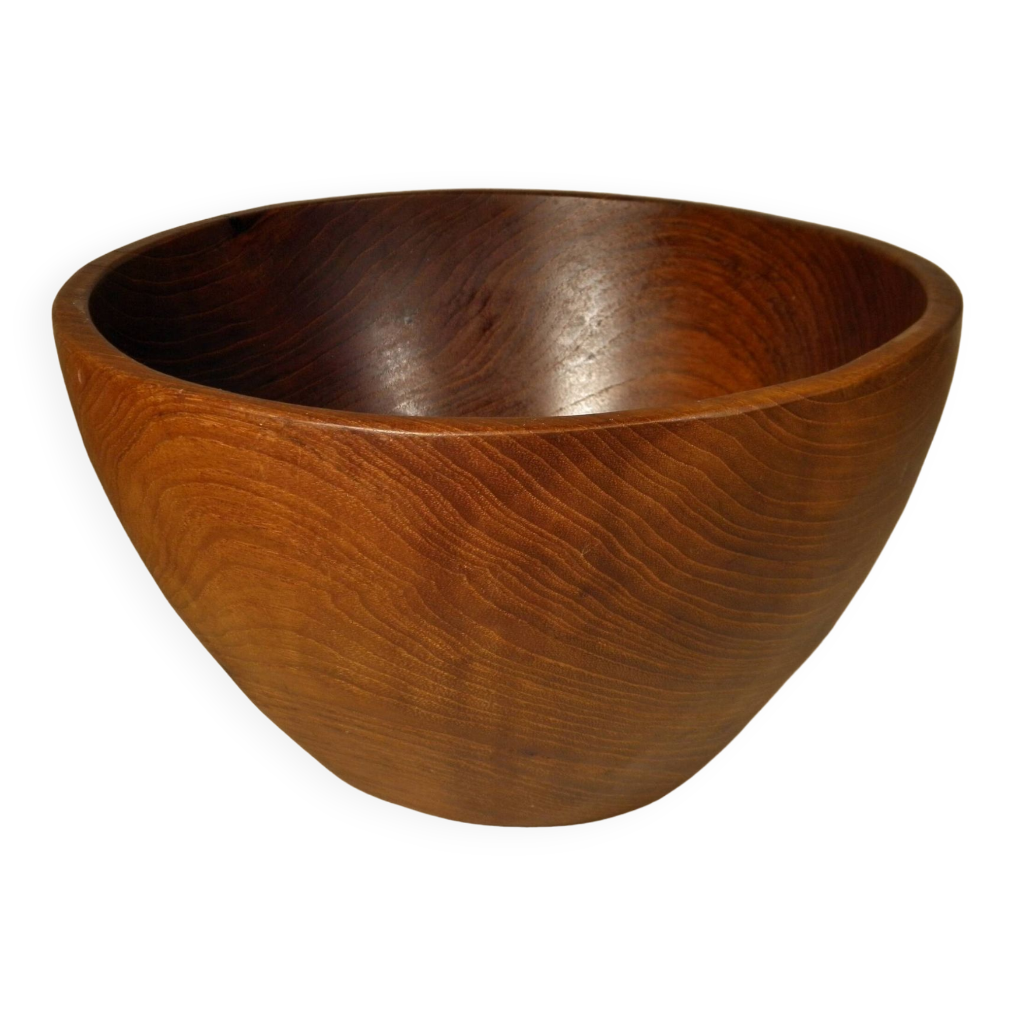 Saladier, coupe en teck 25 cm