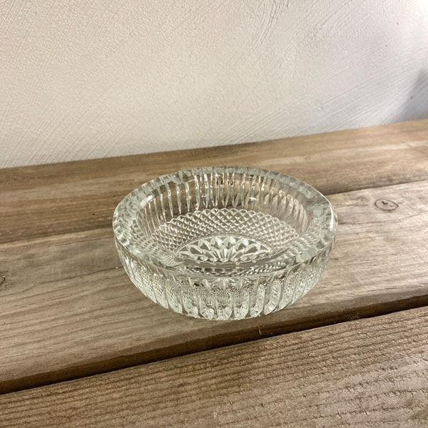 Vintage glass ashtray