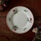 Composition de 9 assiettes plates terre de fer Badonviller et Digoin