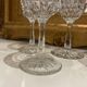 4 Villeroy & Boch crystal stemmed glasses