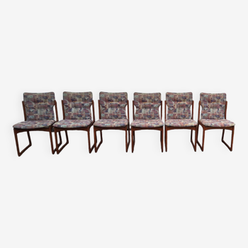 Set of Scandinavian chairs Vandrup Stolefabrik