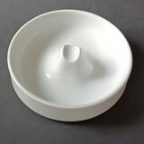 Two white porcelain ashtrays by Arzberg by Jean Luce 1960.