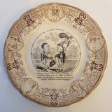 Talking plates with entremets set of 12 pieces