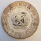 Talking plates with entremets set of 12 pieces