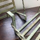 Wrought iron balcony planters