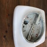 Vintage square opaline sconce