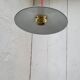 Enamelled sheet metal suspension
