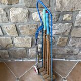 Complete and vintage croquet game