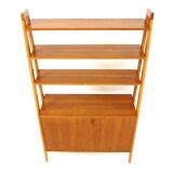 Scandinavian boxed teak library, Möbel-Ikea, Sweden, 1960