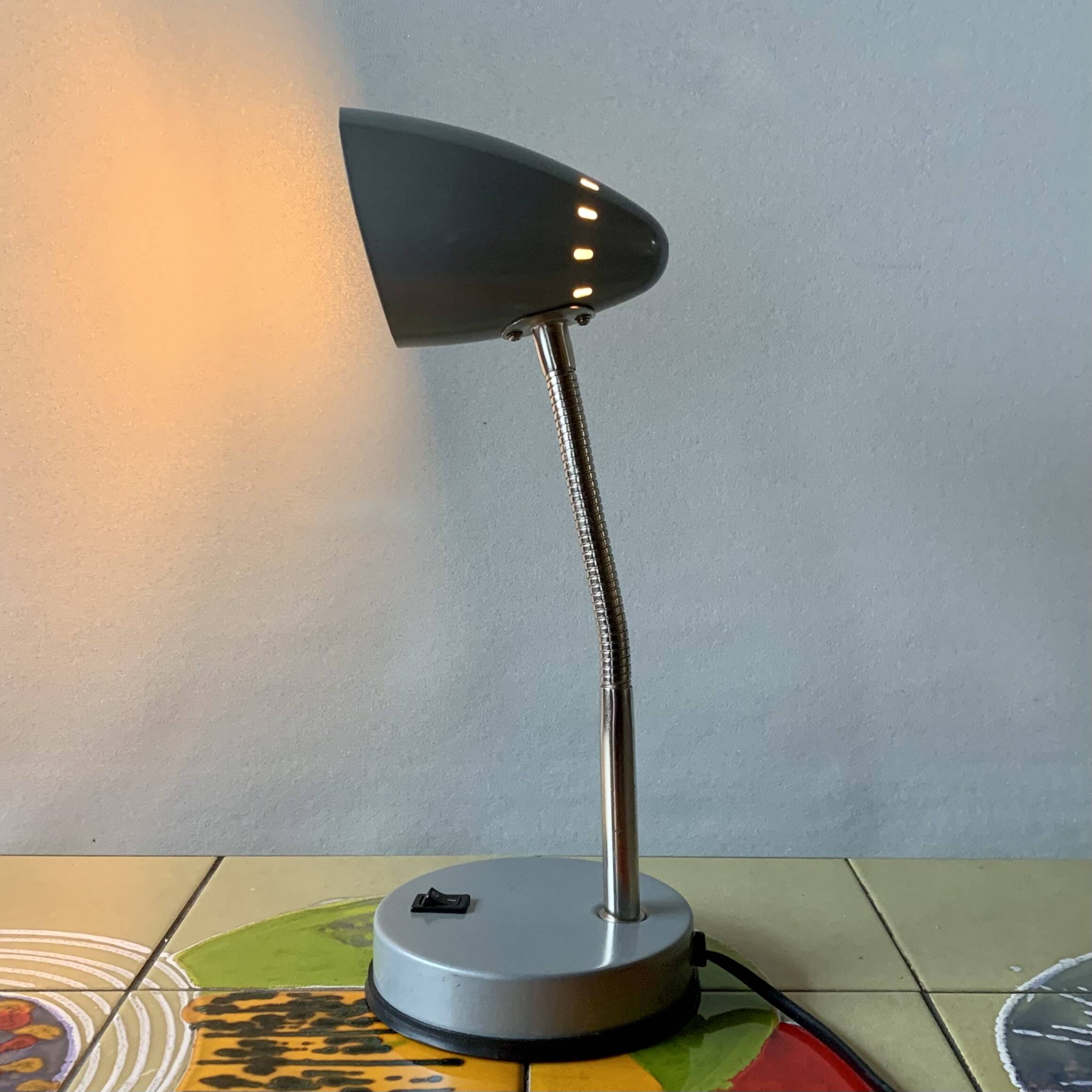 Boxford vintage metal desk lamp - made in Holland