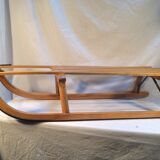 Traditional vintage wooden sled