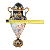 Vase Sèvres bronze frame nineteenth