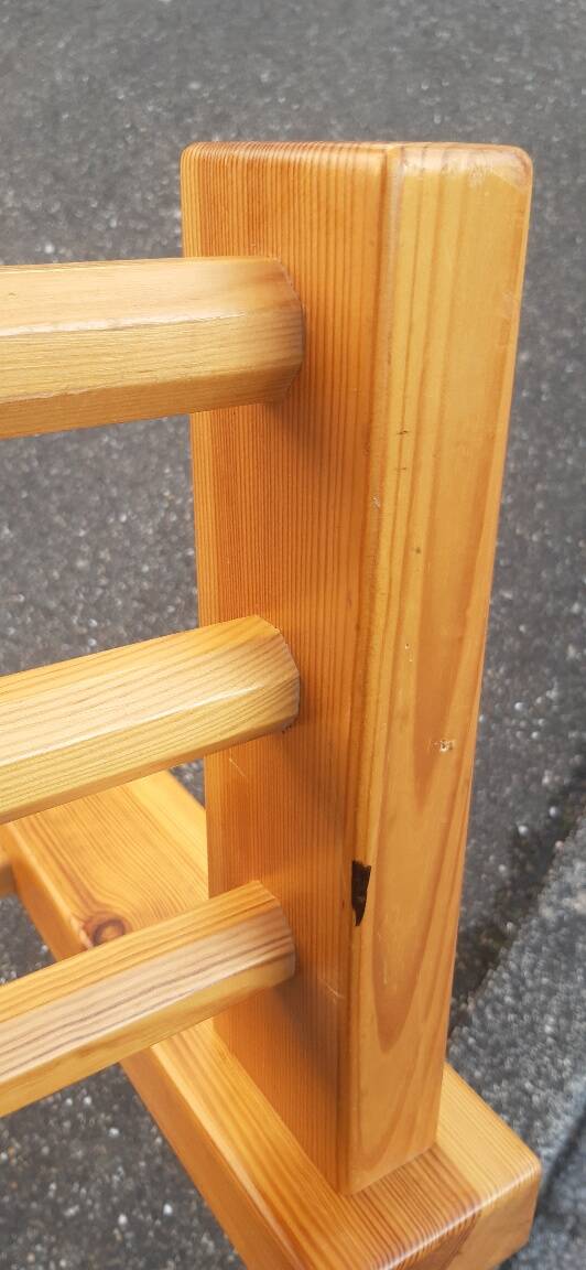 Scandinavian coat rack by Glas Mäster Markaryd