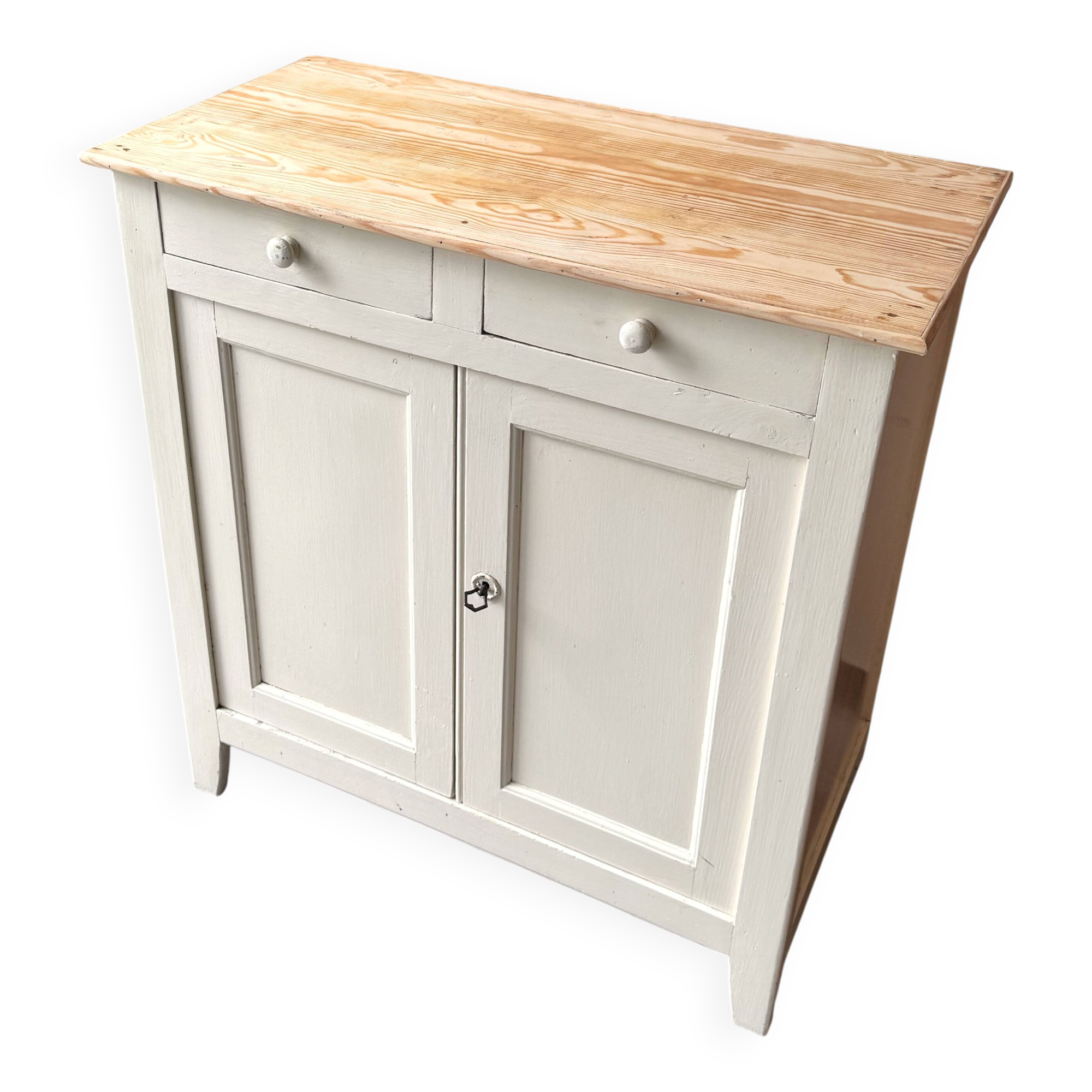 Parisian buffet, antique storage furniture, vintage wooden cupboard