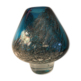 Murano glass vase with bubble inclusions-1960's
